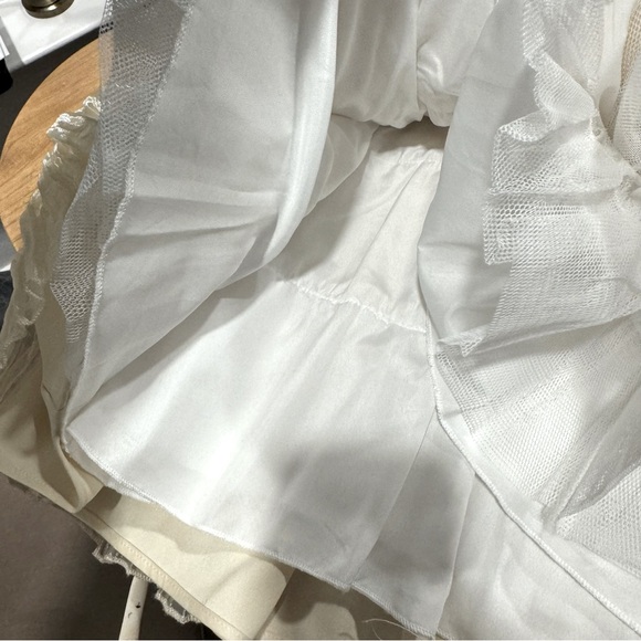 Cinderella Brand Girls Dress Black Ivory Size 4 Formal Holiday Velvet & Beads - Picture 8 of 11